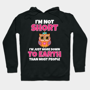 I’m not short I’m just more down to earth Hoodie